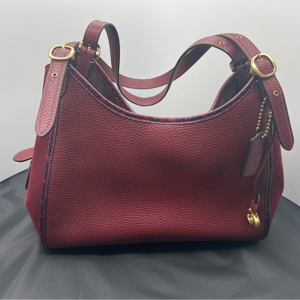 Coach Lori Shoulder bag with snakeskin detail